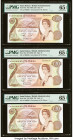 Saint Helena Government of St. Helena 20 Pounds ND (1986) Pick 10a Five Consecutive Examples PMG Gem Uncirculated 65 EPQ. 

HID09801242017

© 2022 Her...