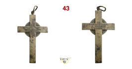 INSEGNA DEI CAPPELLANI MILITARI RUSSI NELLA GUERRA CONTRO NAPOLEONE 1812 Opus non indicato D/ Al centro della croce il delta raggiante, simbolo della ...
