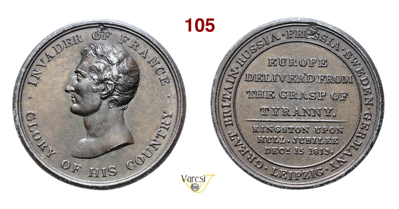 WELLINGTON, INVASORE DELLA FRANCIA 1813 Opus non indicato Brown 775 Met. bianco ...