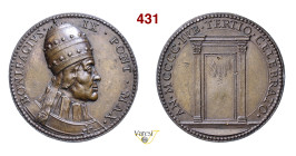 BONIFACIO IX (1389-1404) Medaglia di restituzione ad opera di Ferdinand De Saint-Urbain 1400 (XVIII Secolo) Ae mm 40 SPL