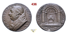 PAOLO II (1464-1471) 1470 Modesti 107 Ae fusione mm 39 • Probabile appiccagnolo rimosso BB