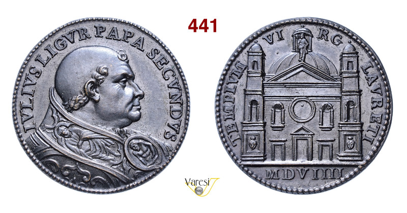 GIULIO II (1503-1513) 1509 (Conio Mazio, XIX Secolo) Modesti 203 Ae mm 35 SPL÷FD...