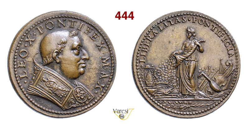 LEONE X (1513-1521) Medaglia di restituzione ad opera di artista anonimo s.d. (X...