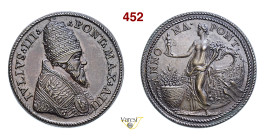 GIULIO III (1550-1555) A. III (Conio Mazio del XIX Secolo) Modesti 385 Ae mm 34 SPL÷FDC