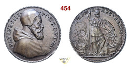 PAOLO IIII (1555-1559) s.d. (Conio Mazio del XIX Secolo) Modesti 479 Ae mm 34 q.FDC