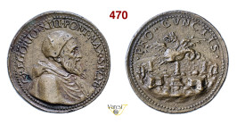 GREGORIO XIII (1572-1585) s.d. (XVII Secolo ?) Modesti 690 Ae fusione mm 31 q.SPL