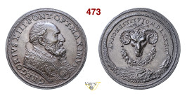 GREGORIO XIII (1572-1585) 1582 (Conio Mazio del XIX Secolo) Modesti 787 (RR) Ae mm 39 SPL