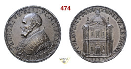 GREGORIO XIII (1572-1585) 1582 (Conio Mazio del XIX Secolo) Modesti 791 Ae mm 37 SPL