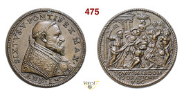 SISTO V (1585-1590) A. I (Conio Hamerani del XVIII Secolo) Modesti 826 Ae mm 30 q.SPL