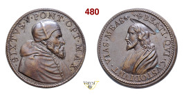 SISTO V (1585-1590) s.d. (Conio Mazio del XIX Secolo) Modesti 894 (RR) Ae mm 35 SPL