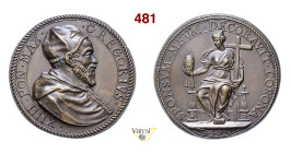 GREGORIO XIV (1590-1591) 1590 (Conio Mazio del XIX Secolo) Modesti 915 Ae mm 34 SPL
