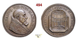 URBANO VIII (1623-1644) A. XIV (Conio Hamerani del XVIII Secolo) Miselli 289 Ae mm 42 SPL÷FDC