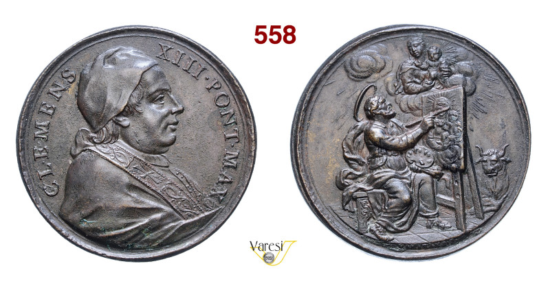 CLEMENTE XIII (1758-1769) s.d. Ae mm 43 SPL