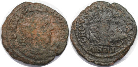 Römische Münzen, MÜNZEN DER RÖMISCHEN KAISERZEIT. Philip I. (244-249 n. Chr). AE (13,24 g. 30 mm) Vs.: IMP M IVL PHILIPPVS AVG, Belorbeerte Büste n. r...