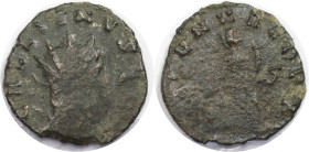 Römische Münzen, MÜNZEN DER RÖMISCHEN KAISERZEIT. Gallienus (253-268 n. Chr). Antoninianus 260-268 n. Chr. (1,79 g. 19 mm). Vs.: GALLIENVS [AVG], Büst...