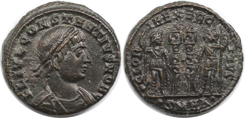 Römische Münzen, MÜNZEN DER RÖMISCHEN KAISERZEIT. Constantius II. (337-361 n. Ch...