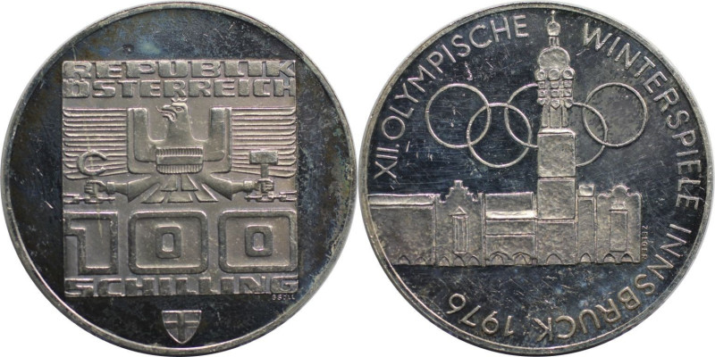 RDR – Habsburg – Österreich, REPUBLIK ÖSTERREICH. XII. Olympische Winterspiele, ...