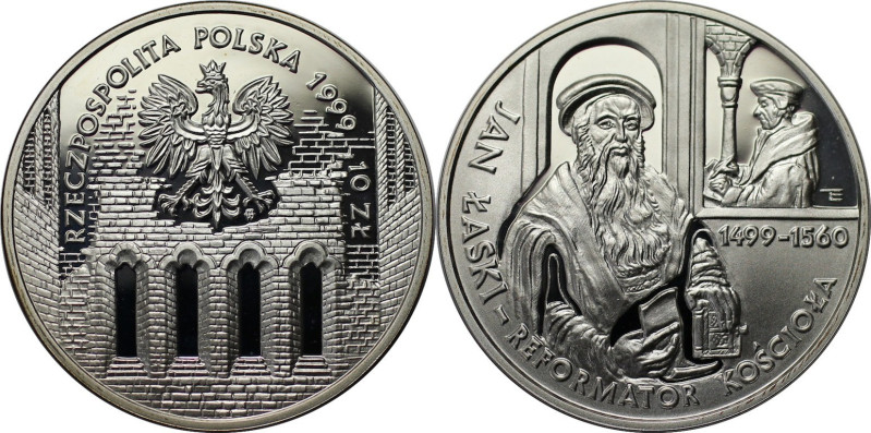 Europäische Münzen und Medaillen, Polen / Poland. Jan Laski (1490-1560). 10 Zlot...