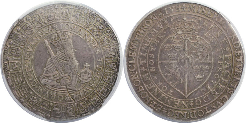 Europäische Münzen und Medaillen, Schweden / Sweden. Johann III. 2 Riksdaler ND ...