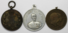 Medaillen und Jetons, Gedenkmedaillen. Deutschland. Sachsen. Friedrich August. Medaille ND (1905), Medaille ND (1849), "Mit Gott für Kaiser und Vaterl...