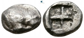 Lucania. Velia circa 510-465 BC. Drachm AR