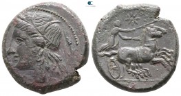 Sicily. Syracuse. Hiketas II 287-278 BC. Bronze Æ