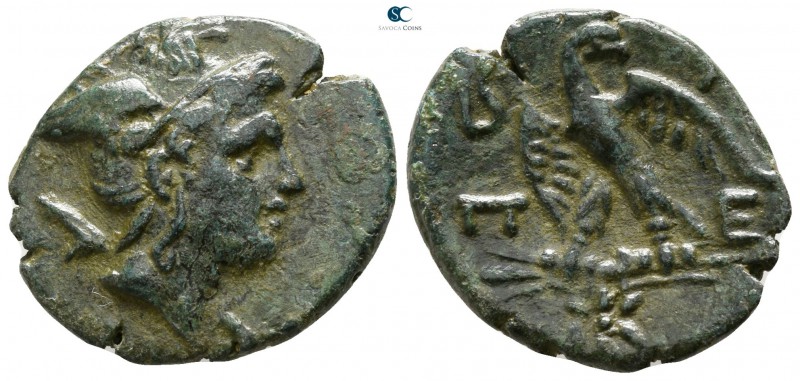 Kings of Macedon. Pella or Amphipolis. Perseus 179-168 BC. 
Bronze Æ

18mm., ...