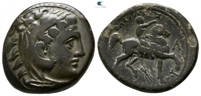 Kings of Macedon. Uncertain mint. Kassander 306-297 BC. 
Bronze Æ

20mm., 6,7...