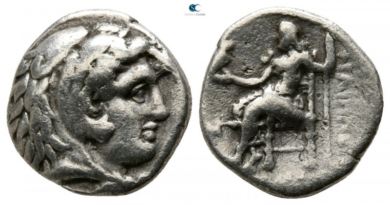 Kings of Macedon. Philip III Arrhidaeus 323-317 BC. 
Drachm AR

12mm., 2g.
...