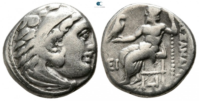 Kings of Macedon. Alexander III "the Great" 336-323 BC. 
Drachm AR

15mm., 4,...