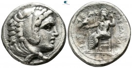 Kings of Macedon. 'Amphipolis'. Alexander III "the Great" 336-323 BC. Celtic imitation of Amphipolis mint. Tetradrachm AR