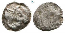 Macedon. Akanthos 490-480 BC. Hemiobol AR