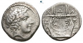 Macedon. Chalkidian League. Olynthos circa 432-348 BC. Tetrobol AR