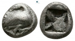 Macedon. Eion circa 480-470 BC. Diobol AR