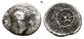 Thrace. Mesembria circa 400-300 BC. Hemiobol AR