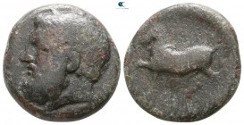 Thessaly. Gyrton 400-344 BC. Trichalkon Æ