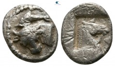 Thessaly. Larissa circa 462-460 BC. Obol AR
