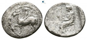 Thessaly. Larissa circa 460-400 BC. Trihemiobol AR