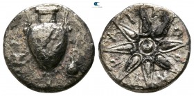 Corcyra. Corcyra circa 338-250 BC. Hemidrachm AR