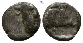 Phokis. Federal Coinage 478-460 BC. Obol AR