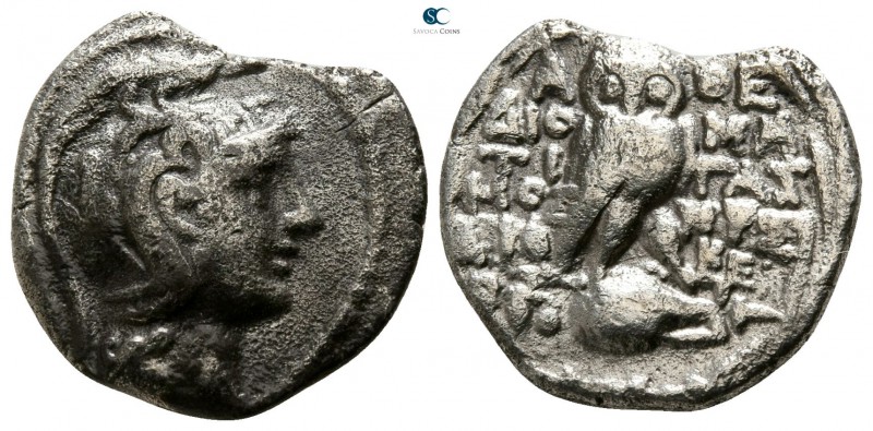 Attica. Athens circa 165-142 BC. ΔΙΟΤΙΜΟΣ, ΜΑΓΑΣ (Diotimos, Magas) and uncertain...