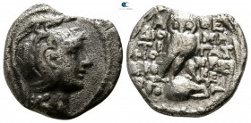 Attica. Athens circa 165-142 BC. ΔΙΟΤΙΜΟΣ, ΜΑΓΑΣ (Diotimos, Magas) and uncertain magistrates. Drachm AR. New Style Coinage.