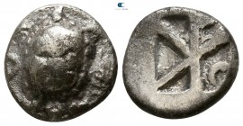 Crete. Cydonia circa 455-450 BC. Hemidrachm AR