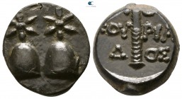 Colchis. Dioskourias 200-0 BC. Bronze Æ