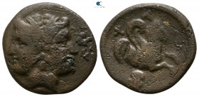 Mysia. Lampsakos circa 400-200 BC. Bronze Æ