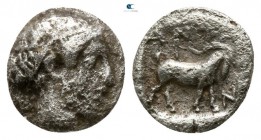 Troas. Antandros circa 440-400 BC. Obol AR