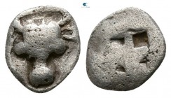 Troas. Lamponeia 480-450 BC. Hemiobol AR