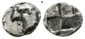 Aeolis. Kyme  circa 480-450 BC. Hemiobol AR