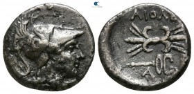 Lesbos. Methymna  330-280 BC. Tetrobol AR