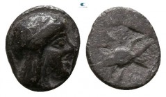 Ionia. Kolophon  circa 500-450 BC. Tetartemorion AR